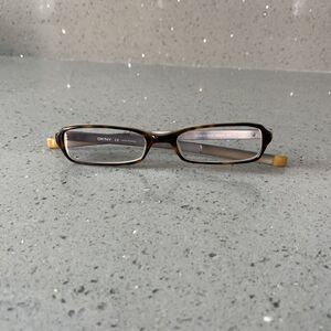 DKNY DY4510 3020 Tortoise Gray Rectangle Eyeglasses Frames ONLY 48-17 135
